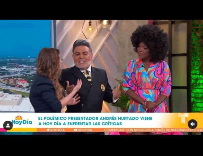 Andrés Hurtado estalla en pleno programa de 'Hoy Día'
