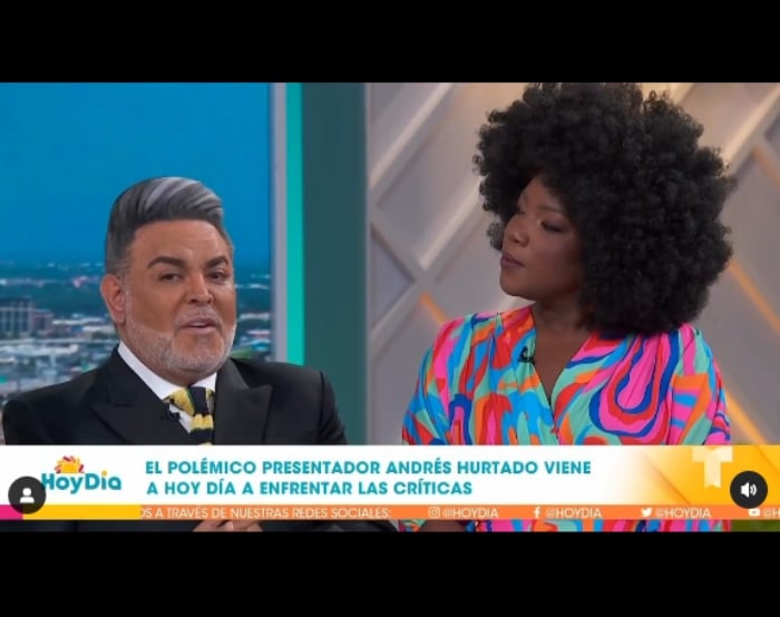 Andrés Hurtado estalla en pleno programa de 'Hoy Día'