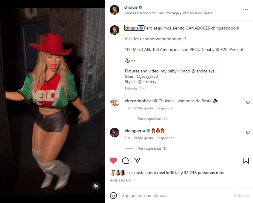 Chiquis dancing selection: "take off that shirt"
