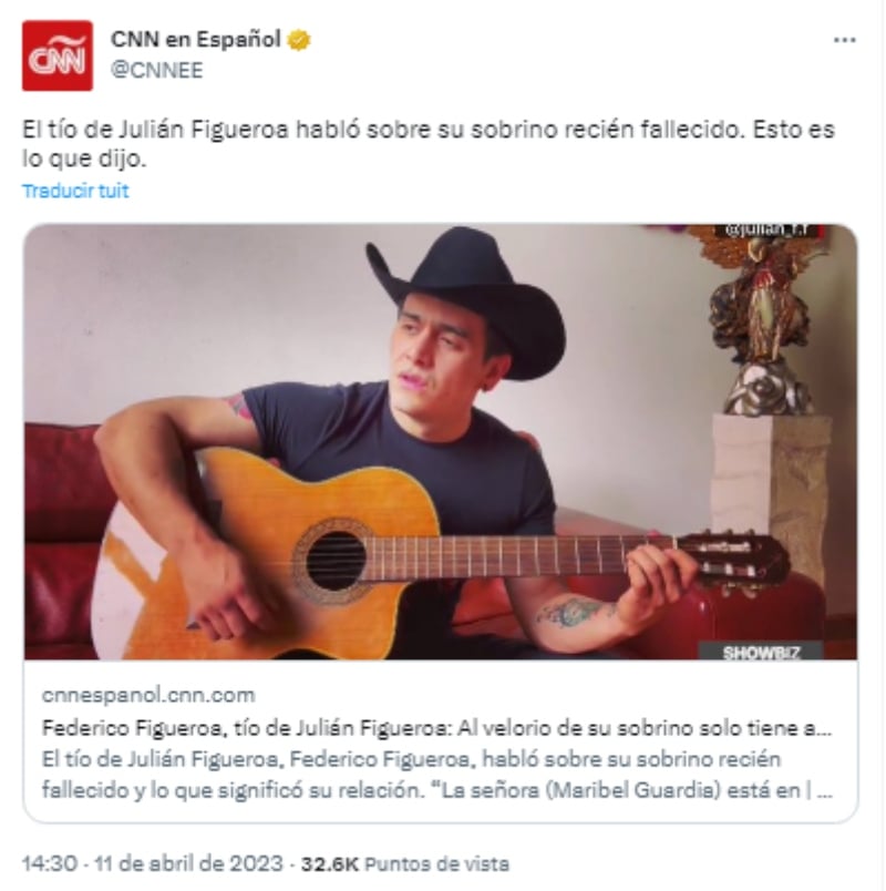 Tío de Julián Figueroa dice la verdad sobre testamento