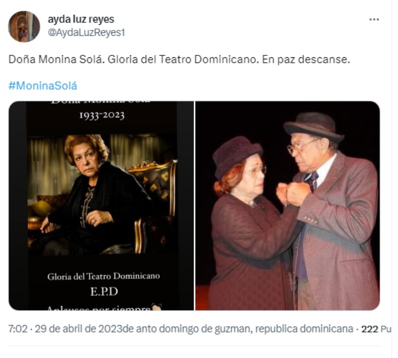 Dedicó su vida a las tablas