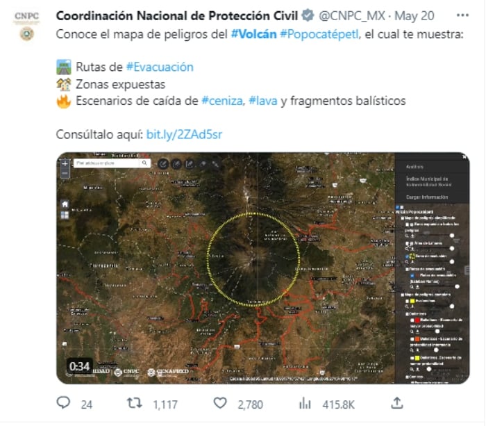 Mhoni Vidente advirtió sobre el Popocatépetl
