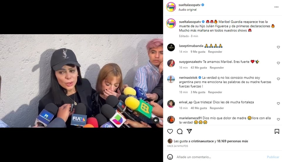 Maribel Guardia reappears