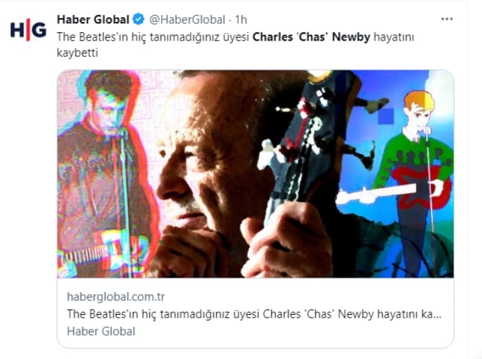 Muere Charles “Chas” Newby