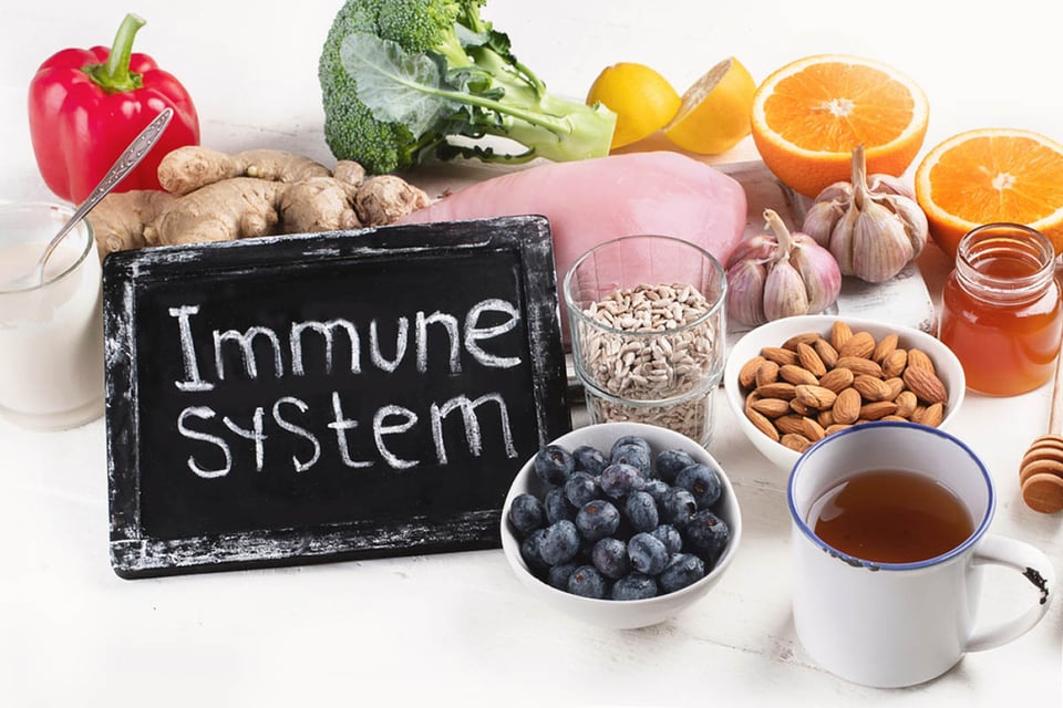 Immune boosting foods, healthy food