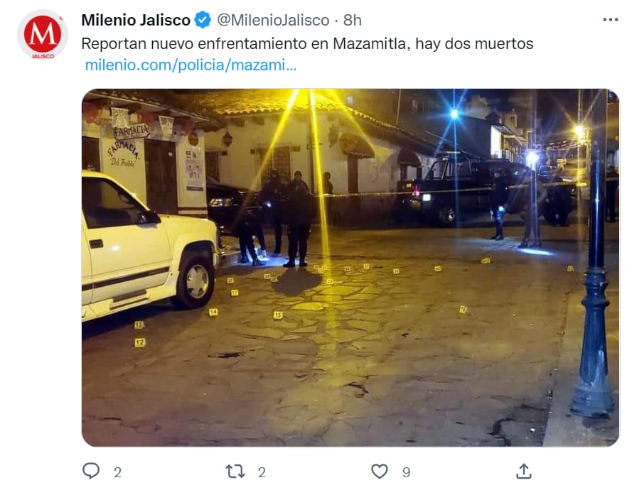 Ataque armado Mazamitla México