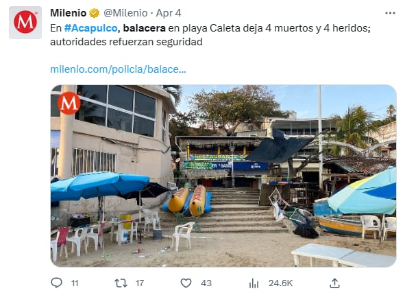 Violencia México