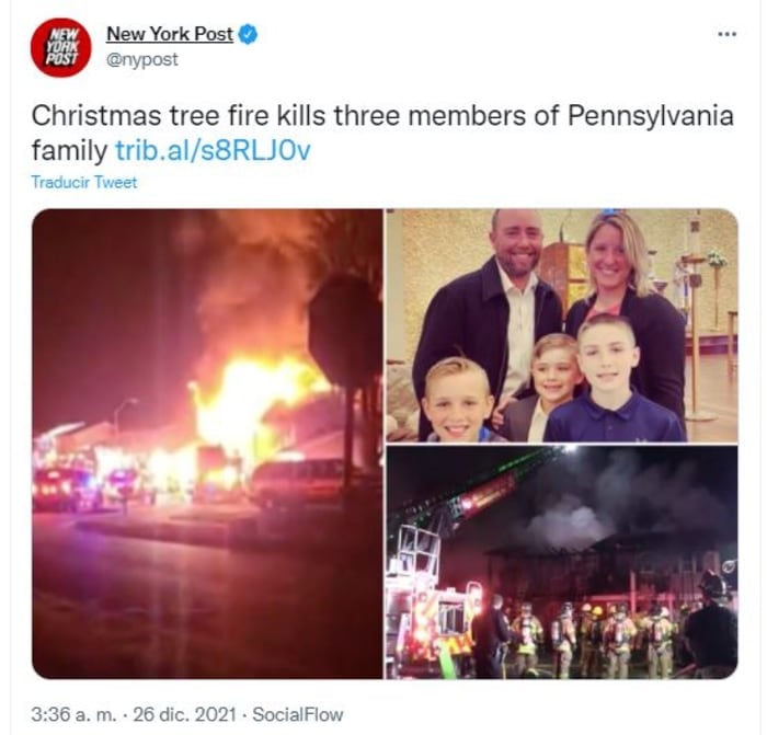 tree fire