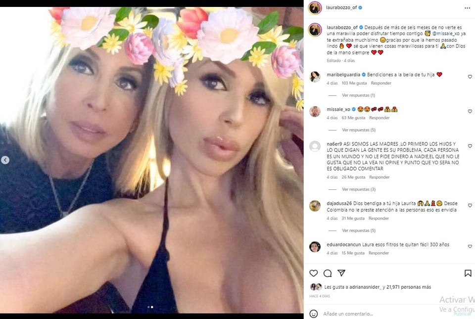 Laura Bozzo botox: “For those who tell me that I am pure Photoshop"