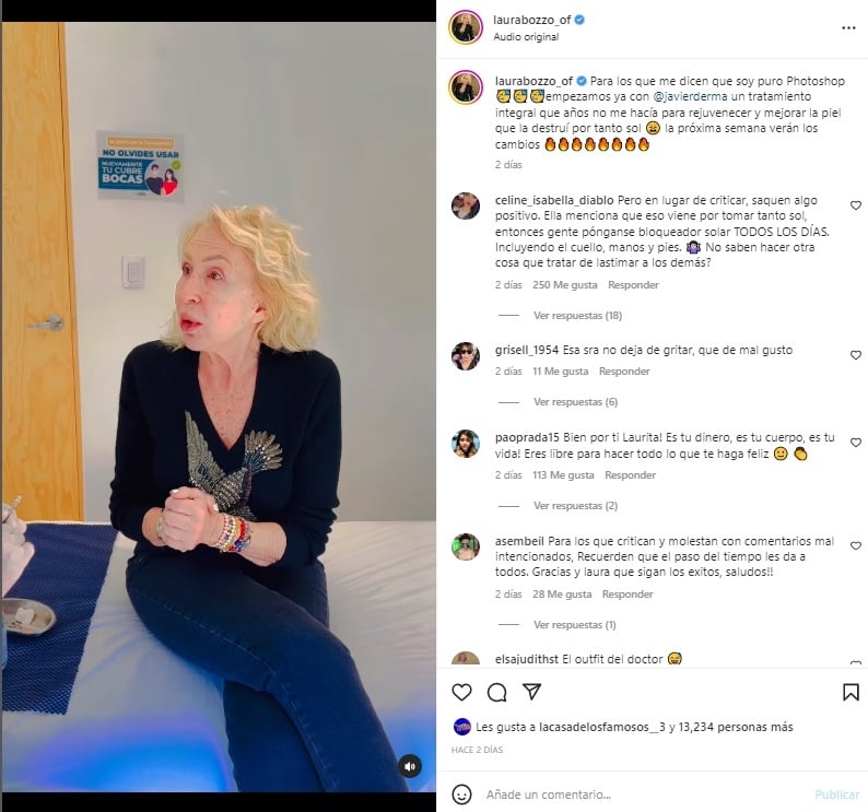 Laura Bozzo gets botox and they attack her
