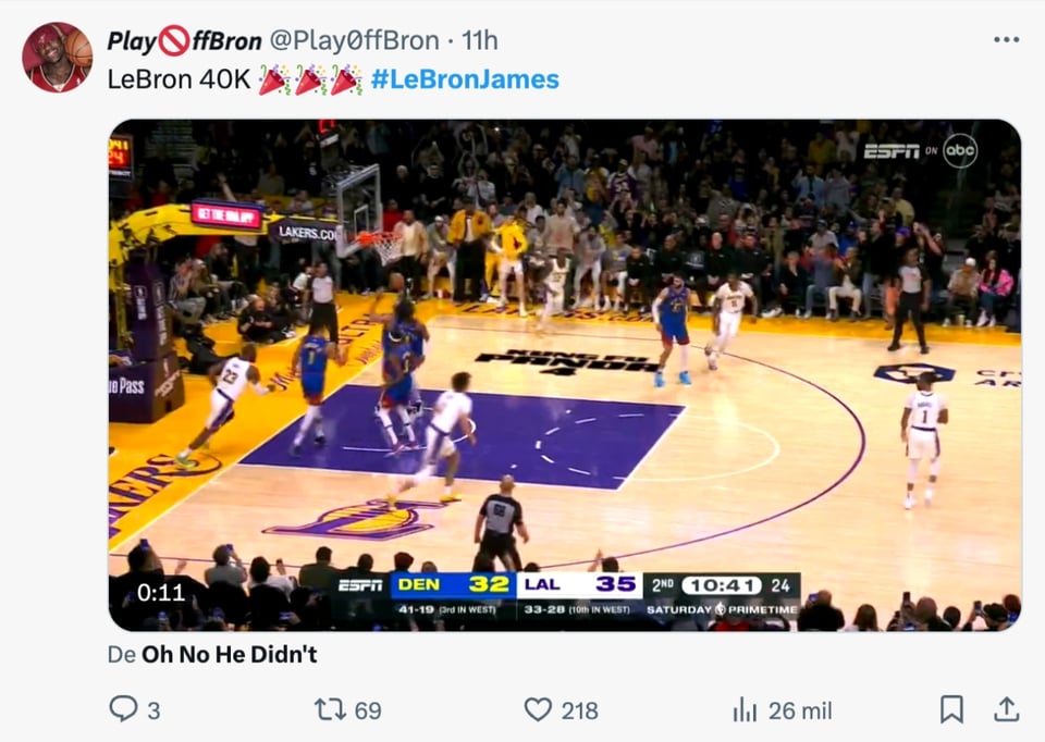 LeBron James 40,000 points, LeBron James, NBA, basketball, MundoNOW