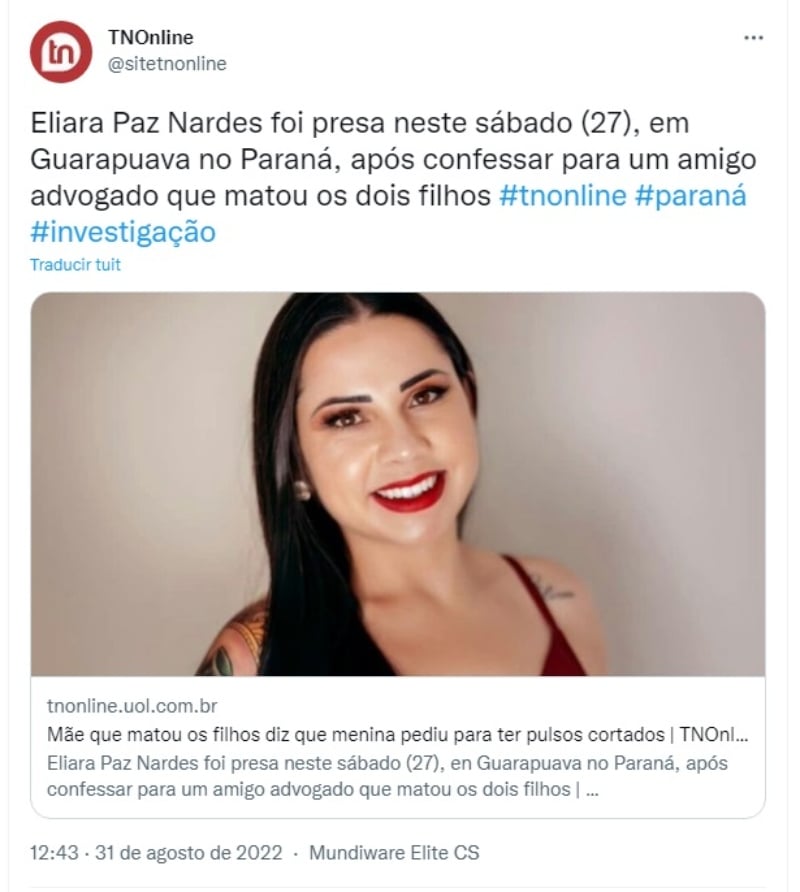 Mamá mata a sus dos hijos y hace lo impensable con los cuerpos