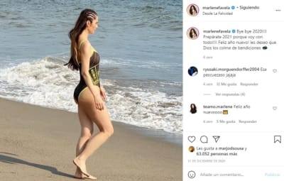 Marlene Favela bikini muscles 3