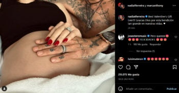 Esposa de Marc Anthony está esperando un bebé de él