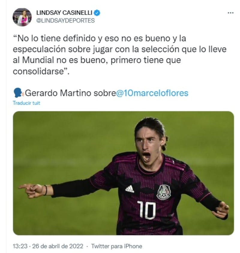 Does Marcelo Flores want to play for Canada?