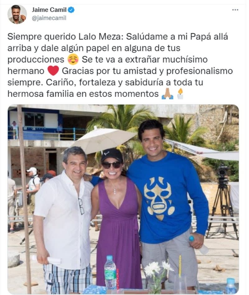 Producer Eduardo Meza dies: celebrities react