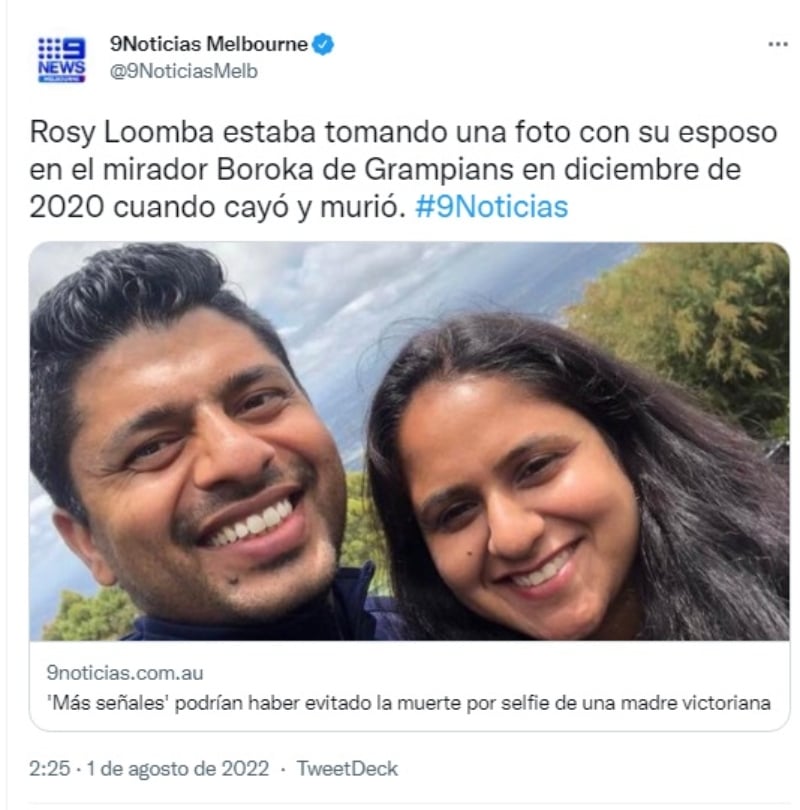 Wife dies taking selfie: Falls down a ravine
