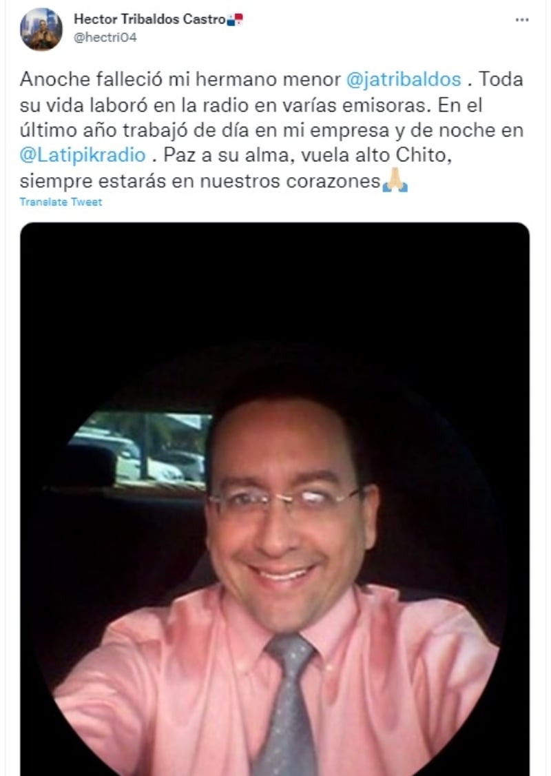 Muere el querido locutor José Tribaldos