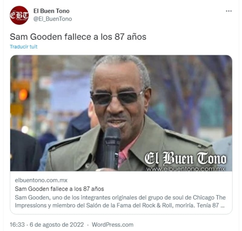 "¡Descansa en el poder!"