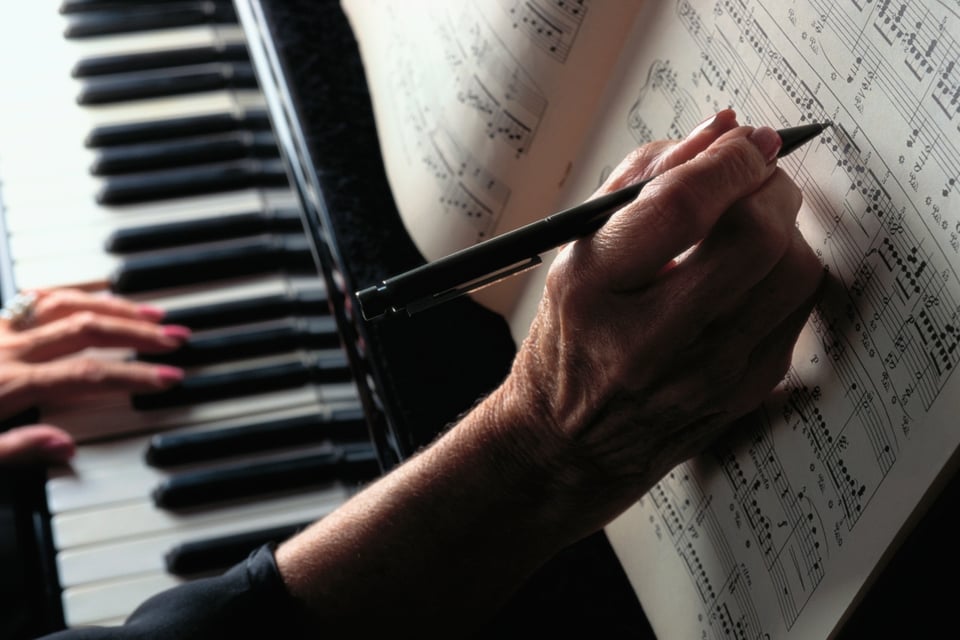 DJ Casper achieved what few (Piano and hand drawing sheet music)