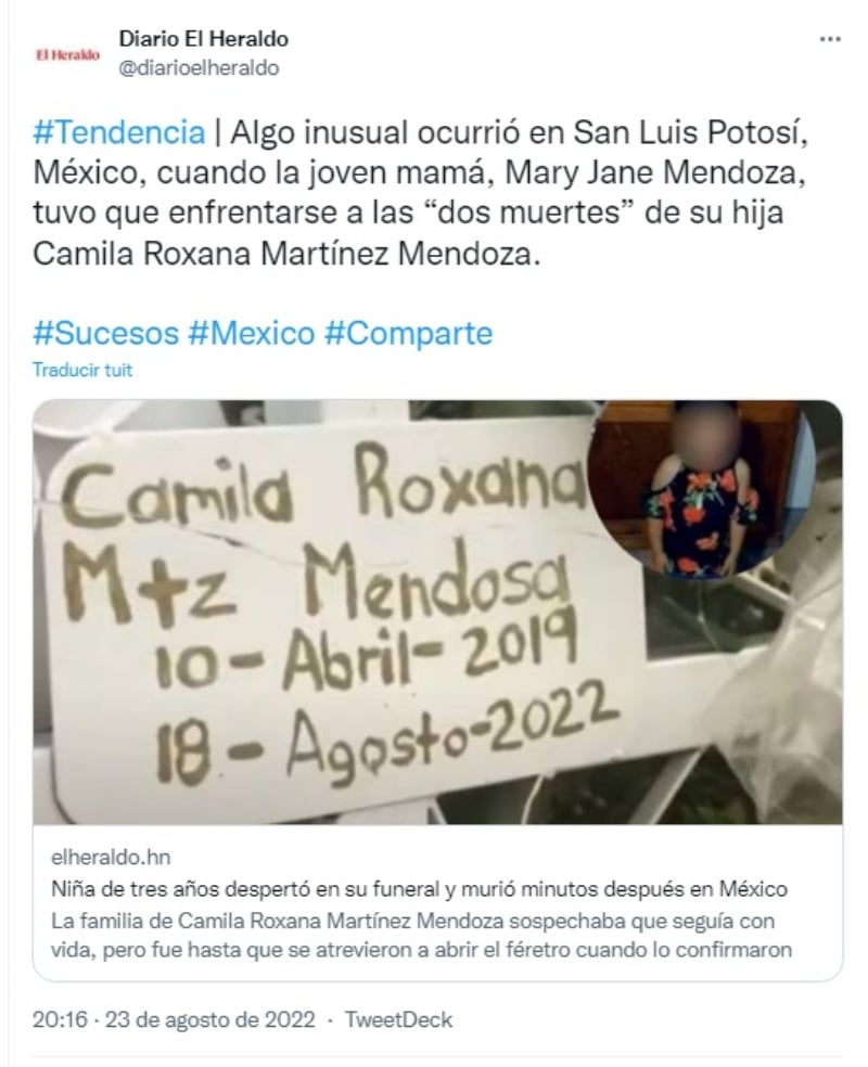Notaron algo extraño