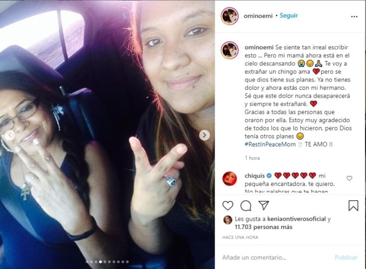 Mama Noemí Valdivia coronavirus 1 assistant Chiquis Rivera