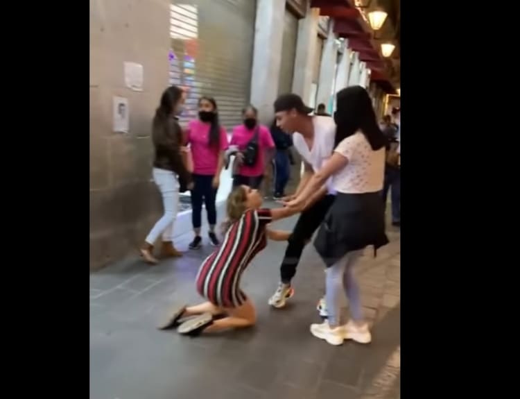 Woman begs ex boyfriend