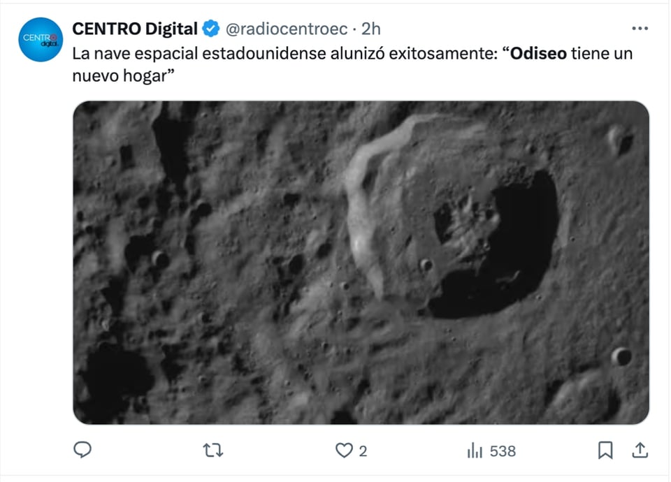 Odiseo, sonda espacial, misión espacial, Lo Último, MundoNOW