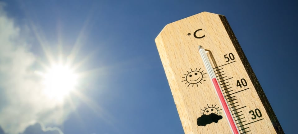 El calor también se intensifica