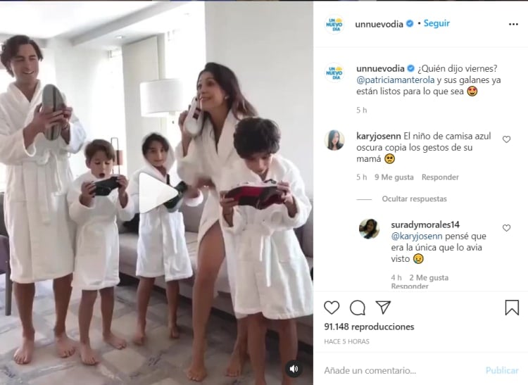 Paty Manterola sexy robe