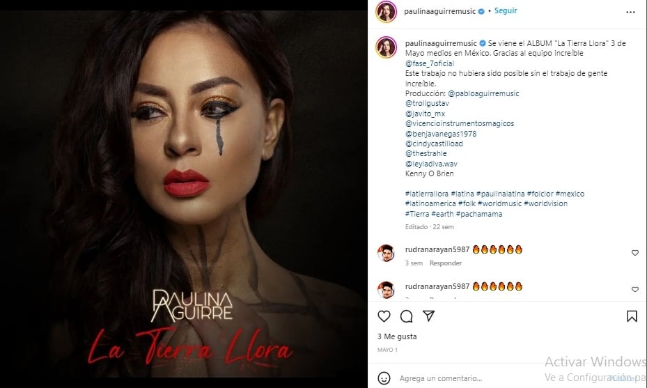 Paulina Aguirre nominada Grammy: ¿En algún momento te gustaría trabajar con los artistas que estás nominada?
