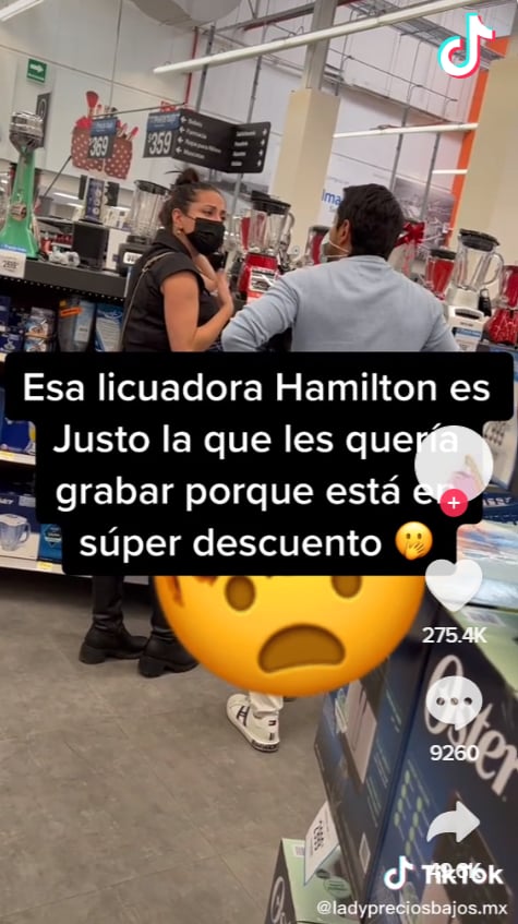 Pelean recién casados en tienda
