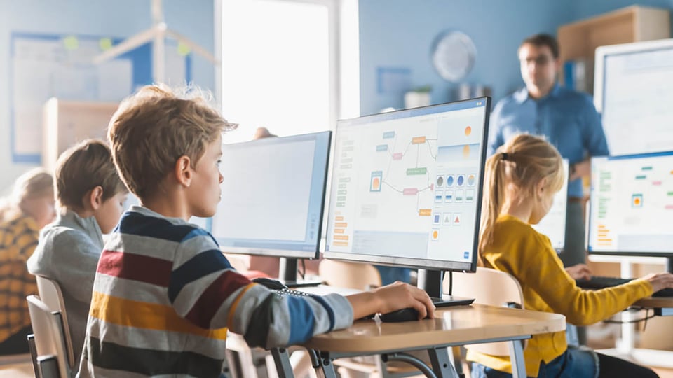 Elementary, School Computer, Education, Classroom