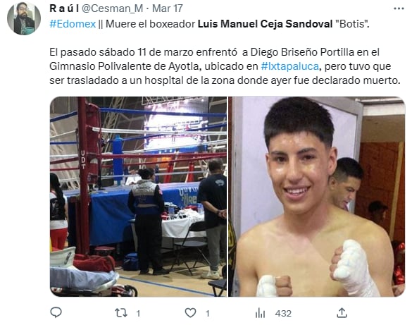 Luto deporte