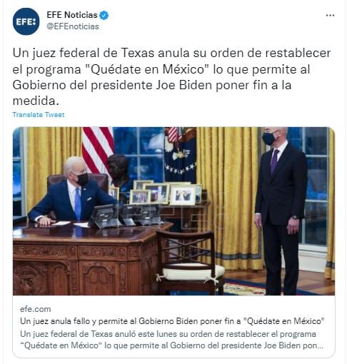 Pondrán fin a “Quédate en México” de “manera rápida y ordenada”