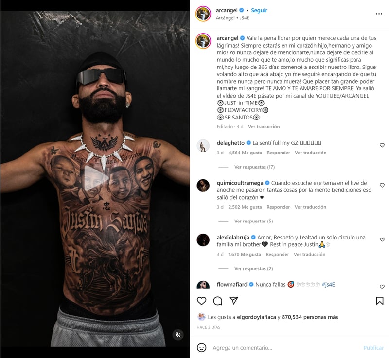 Archangel anesthesia tattoo brother