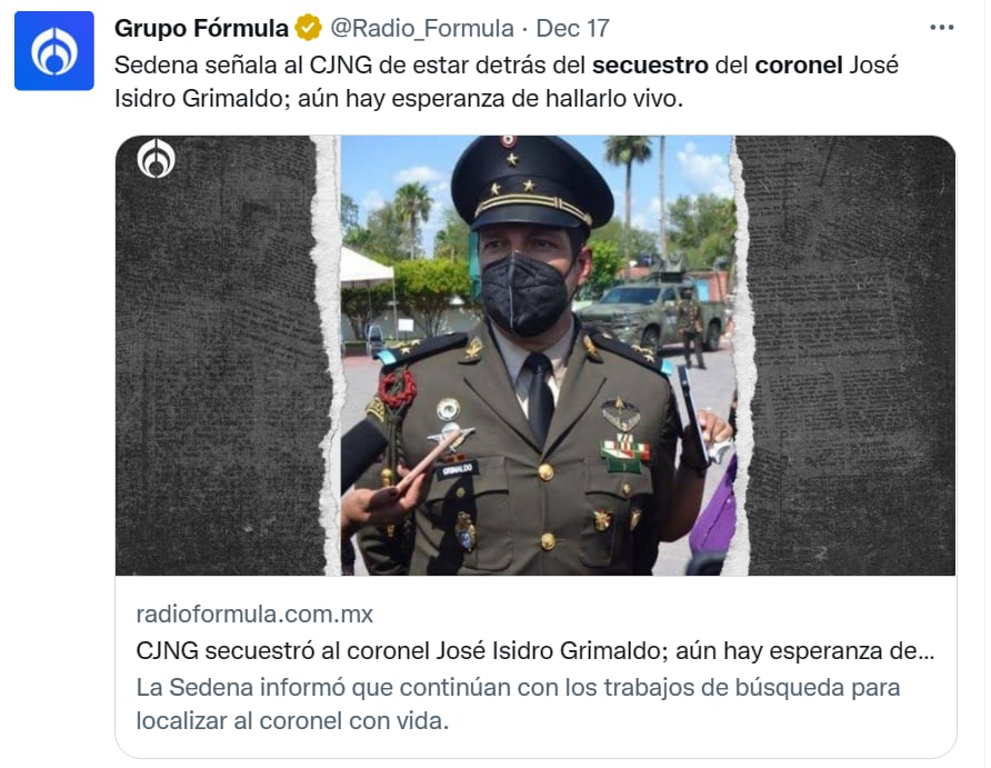 Sedena plagio