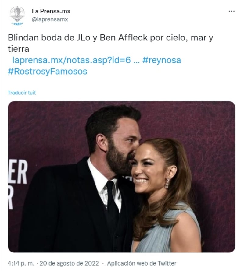 "La seguridad era estricta en la entrada"