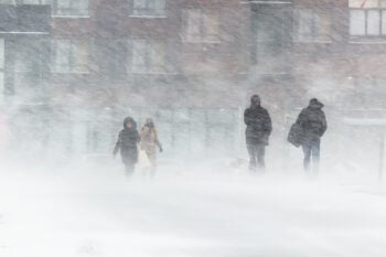 Prevén tormenta de nieve en estos estados