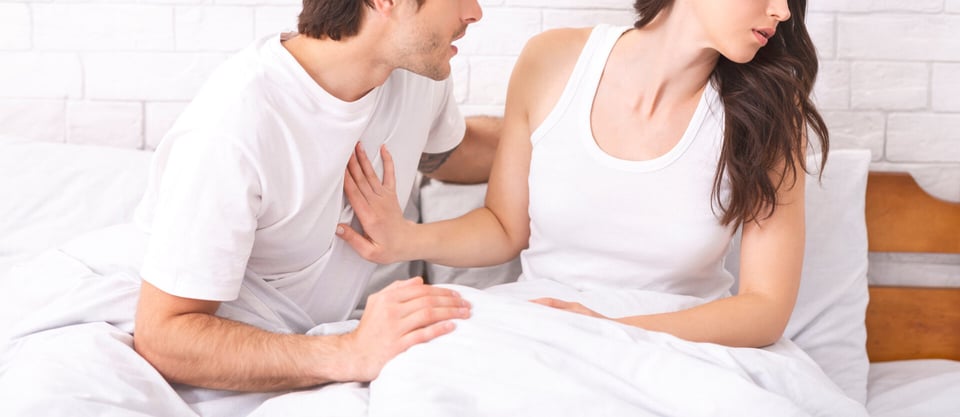 relationships, communication, marriage, bed, secrets, what is anorgasmia
