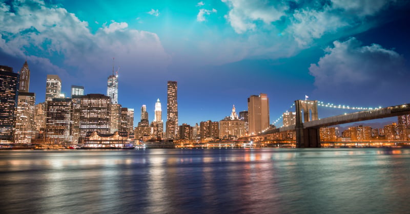 New York City, which is considered high income