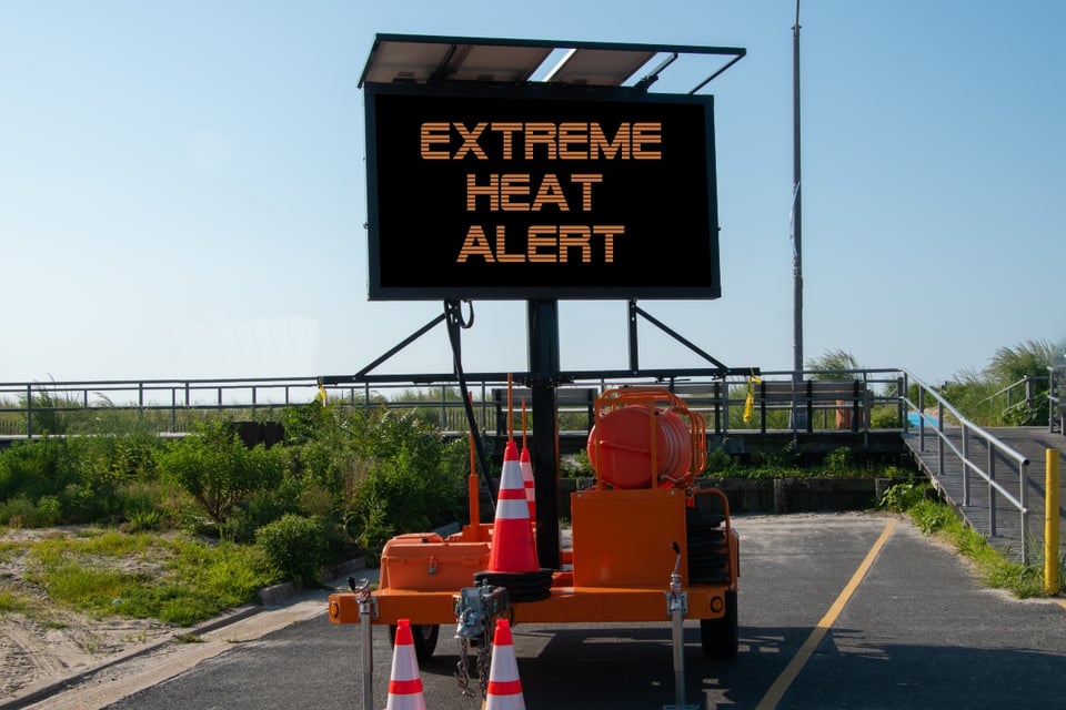 Heatwave alert in the west, climate, Nevada, USA, MundoNOW