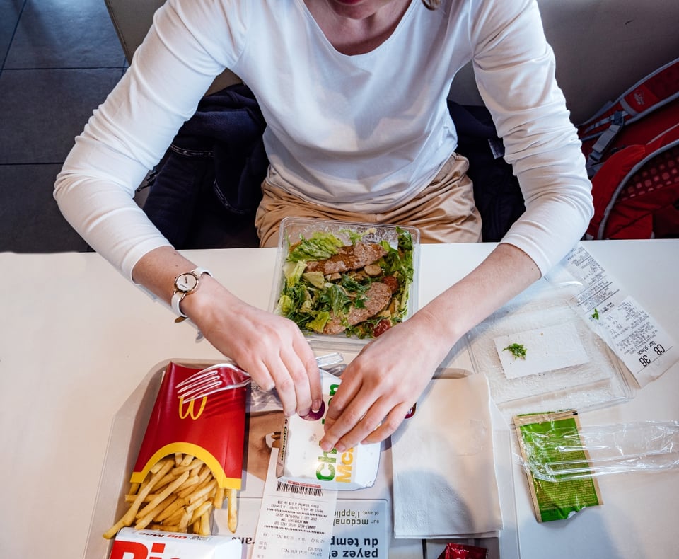 McDonald's retira del menú McSalad Shaker