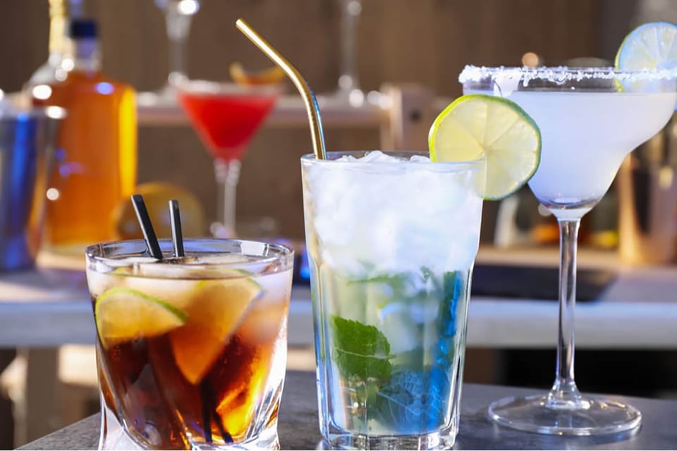 cócteles, recetas, vodka, ron, tequila