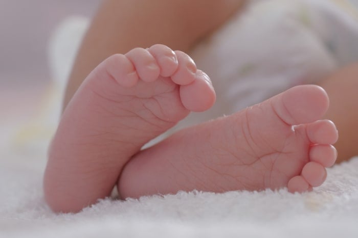 The brutal evidence on the baby's body