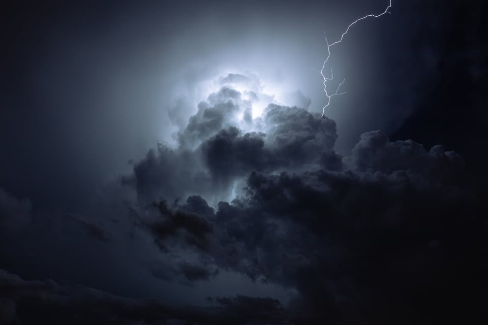 Hay daños por el clima severo