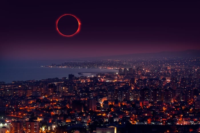El cielo se oscurecerá debido al eclipse solar total que se verá en el 2024