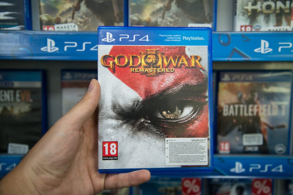Video game, Gow 3, ps4, playstation 4, video games