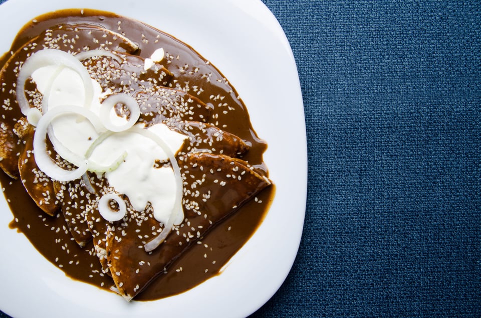 Mexican dishes: Mole