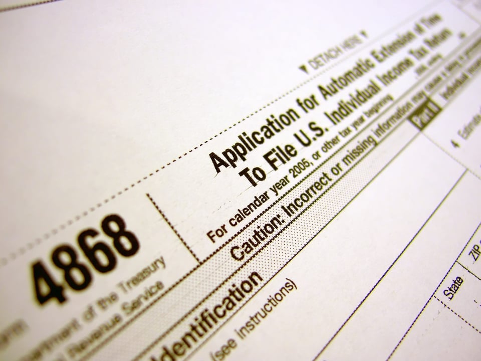Tax extension Tax extension